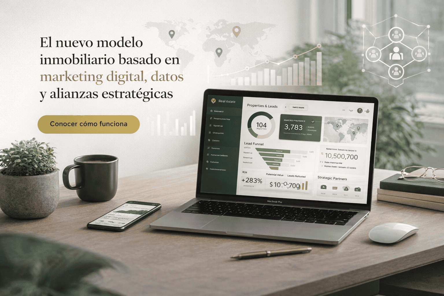 Sistema inmobiliario digital AF Broker